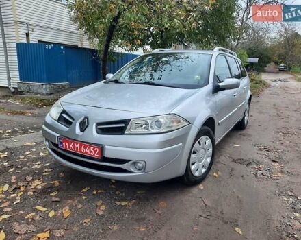 Серый Рено Меган, объемом двигателя 1.6 л и пробегом 224 тыс. км за 5850 $, фото 3 на Automoto.ua