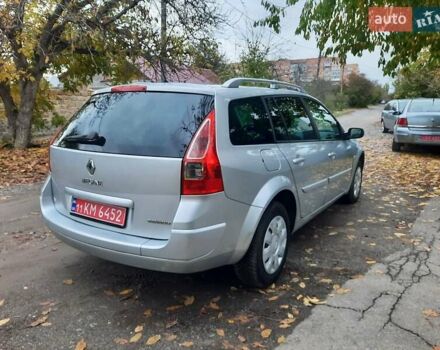 Серый Рено Меган, объемом двигателя 1.6 л и пробегом 224 тыс. км за 5850 $, фото 8 на Automoto.ua