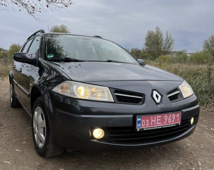 Серый Рено Меган, объемом двигателя 1.6 л и пробегом 217 тыс. км за 5350 $, фото 9 на Automoto.ua