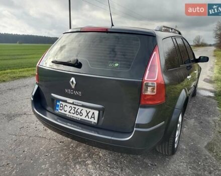 Серый Рено Меган, объемом двигателя 1.5 л и пробегом 205 тыс. км за 5950 $, фото 11 на Automoto.ua