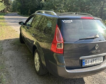 Серый Рено Меган, объемом двигателя 2 л и пробегом 230 тыс. км за 5900 $, фото 2 на Automoto.ua
