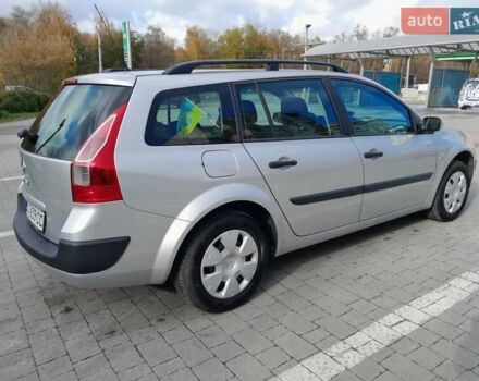 Серый Рено Меган, объемом двигателя 1.6 л и пробегом 165 тыс. км за 5800 $, фото 14 на Automoto.ua