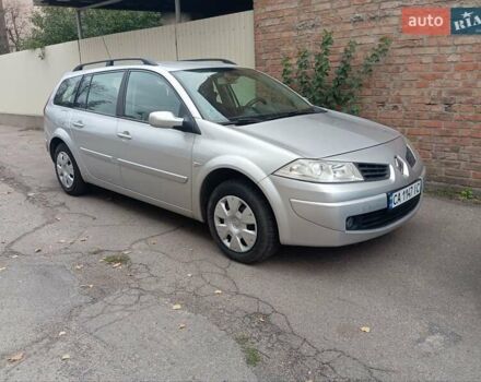 Серый Рено Меган, объемом двигателя 1.6 л и пробегом 230 тыс. км за 5299 $, фото 13 на Automoto.ua