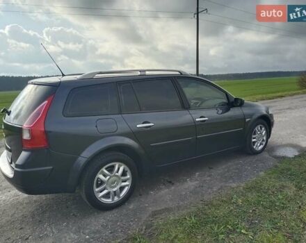 Серый Рено Меган, объемом двигателя 1.5 л и пробегом 205 тыс. км за 5950 $, фото 12 на Automoto.ua