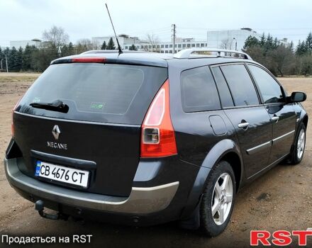Серый Рено Меган, объемом двигателя 16 л и пробегом 330 тыс. км за 5600 $, фото 2 на Automoto.ua