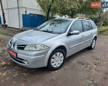 Серый Рено Меган, объемом двигателя 1.6 л и пробегом 224 тыс. км за 5850 $, фото 1 на Automoto.ua
