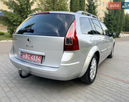 Серый Рено Меган, объемом двигателя 1.6 л и пробегом 201 тыс. км за 5150 $, фото 13 на Automoto.ua
