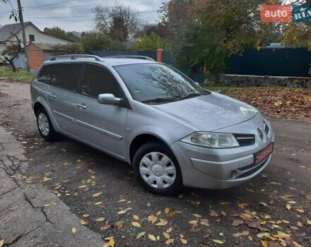 Серый Рено Меган, объемом двигателя 1.6 л и пробегом 224 тыс. км за 5850 $, фото 25 на Automoto.ua