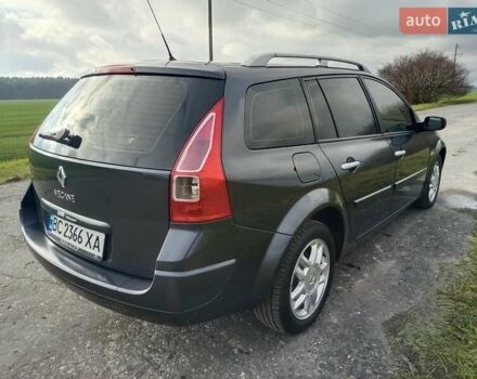Серый Рено Меган, объемом двигателя 1.5 л и пробегом 205 тыс. км за 5950 $, фото 10 на Automoto.ua