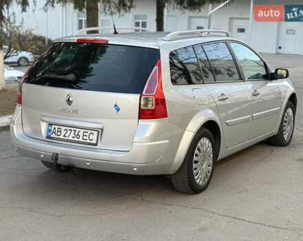 Серый Рено Меган, объемом двигателя 1.6 л и пробегом 213 тыс. км за 5650 $, фото 8 на Automoto.ua