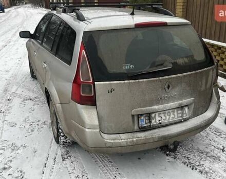 Сірий Рено Меган, об'ємом двигуна 1.9 л та пробігом 230 тис. км за 4800 $, фото 2 на Automoto.ua