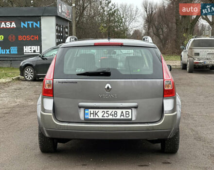 Сірий Рено Меган, об'ємом двигуна 1.6 л та пробігом 187 тис. км за 5600 $, фото 6 на Automoto.ua