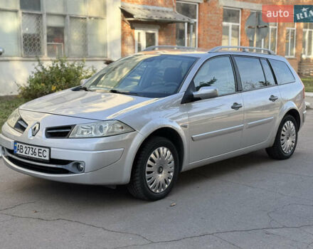Серый Рено Меган, объемом двигателя 1.6 л и пробегом 213 тыс. км за 5650 $, фото 1 на Automoto.ua