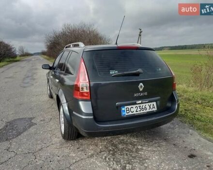 Серый Рено Меган, объемом двигателя 1.5 л и пробегом 205 тыс. км за 5950 $, фото 5 на Automoto.ua