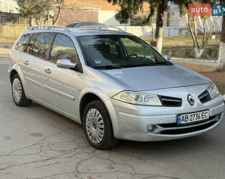 Серый Рено Меган, объемом двигателя 1.6 л и пробегом 213 тыс. км за 5650 $, фото 6 на Automoto.ua