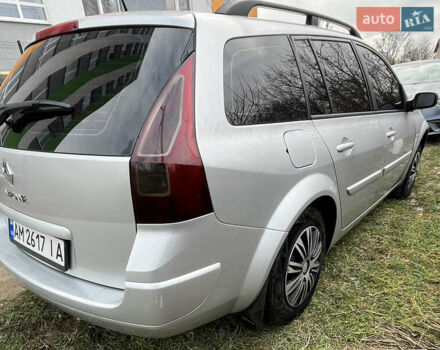 Серый Рено Меган, объемом двигателя 1.6 л и пробегом 248 тыс. км за 4500 $, фото 3 на Automoto.ua