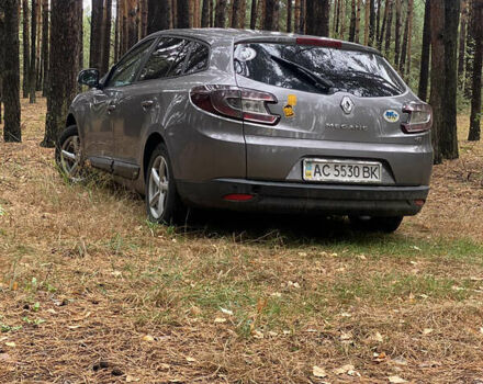 Серый Рено Меган, объемом двигателя 1.5 л и пробегом 491 тыс. км за 5500 $, фото 7 на Automoto.ua
