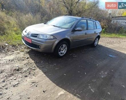 Серый Рено Меган, объемом двигателя 1.6 л и пробегом 190 тыс. км за 5800 $, фото 11 на Automoto.ua