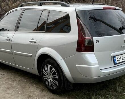 Серый Рено Меган, объемом двигателя 1.6 л и пробегом 248 тыс. км за 4500 $, фото 3 на Automoto.ua