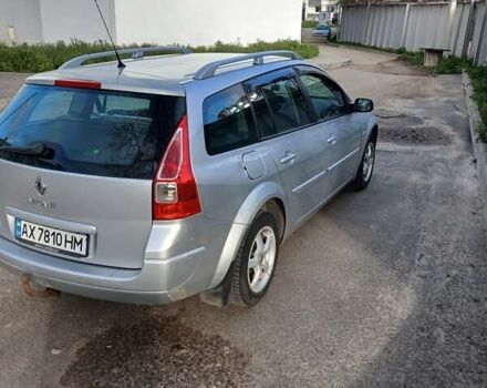 Серый Рено Меган, объемом двигателя 1.6 л и пробегом 199 тыс. км за 4900 $, фото 3 на Automoto.ua