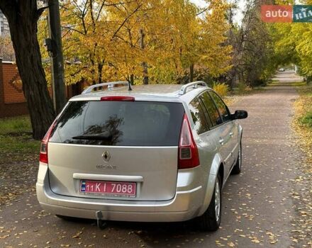 Серый Рено Меган, объемом двигателя 1.6 л и пробегом 186 тыс. км за 5800 $, фото 1 на Automoto.ua