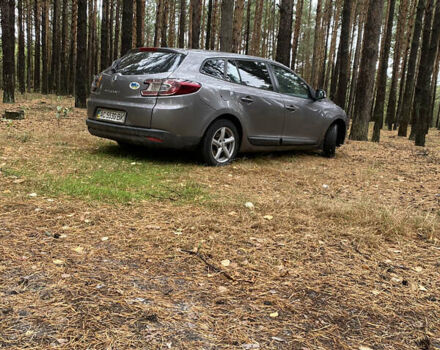 Серый Рено Меган, объемом двигателя 1.5 л и пробегом 491 тыс. км за 5500 $, фото 8 на Automoto.ua