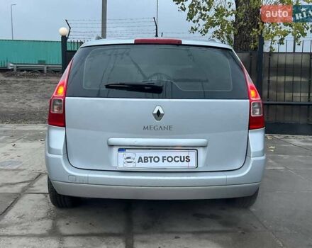 Серый Рено Меган, объемом двигателя 1.6 л и пробегом 263 тыс. км за 5590 $, фото 5 на Automoto.ua