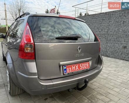 Серый Рено Меган, объемом двигателя 1.6 л и пробегом 195 тыс. км за 5850 $, фото 18 на Automoto.ua