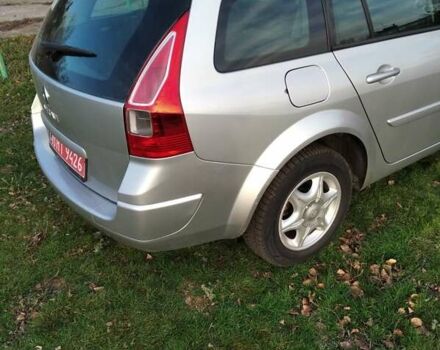 Серый Рено Меган, объемом двигателя 1.6 л и пробегом 178 тыс. км за 5900 $, фото 6 на Automoto.ua