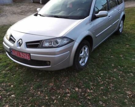 Серый Рено Меган, объемом двигателя 1.6 л и пробегом 178 тыс. км за 5900 $, фото 1 на Automoto.ua