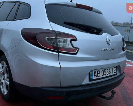Серый Рено Меган, объемом двигателя 1.5 л и пробегом 248 тыс. км за 6500 $, фото 7 на Automoto.ua