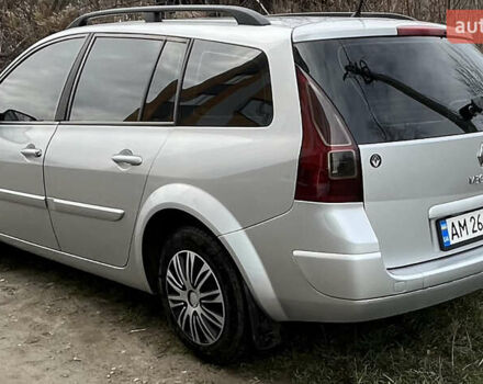 Серый Рено Меган, объемом двигателя 1.6 л и пробегом 248 тыс. км за 4500 $, фото 2 на Automoto.ua