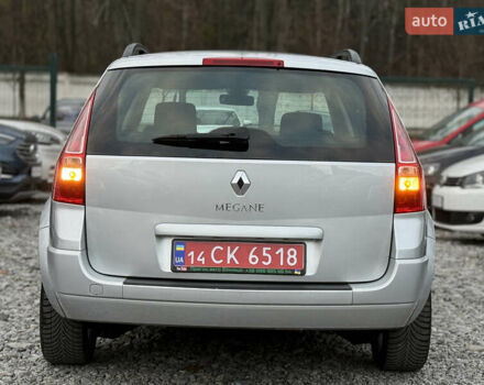 Серый Рено Меган, объемом двигателя 1.6 л и пробегом 156 тыс. км за 6850 $, фото 9 на Automoto.ua