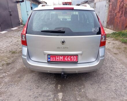 Серый Рено Меган, объемом двигателя 6 л и пробегом 198 тыс. км за 5850 $, фото 2 на Automoto.ua