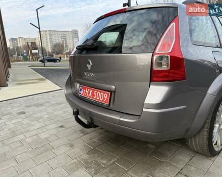 Серый Рено Меган, объемом двигателя 1.6 л и пробегом 195 тыс. км за 5850 $, фото 24 на Automoto.ua