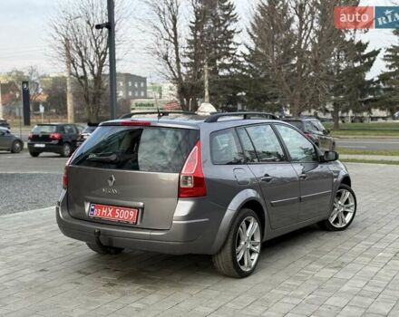 Серый Рено Меган, объемом двигателя 1.6 л и пробегом 195 тыс. км за 5750 $, фото 4 на Automoto.ua