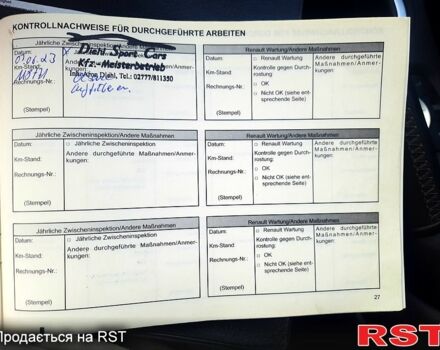 Серый Рено Меган, объемом двигателя 1.4 л и пробегом 131 тыс. км за 6500 $, фото 5 на Automoto.ua
