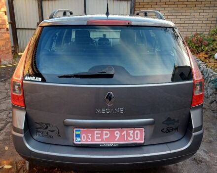 Серый Рено Меган, объемом двигателя 1.6 л и пробегом 226 тыс. км за 5900 $, фото 5 на Automoto.ua