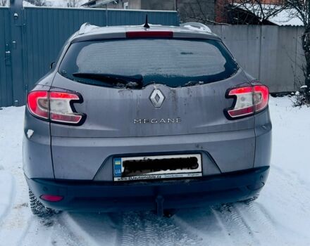 Серый Рено Меган, объемом двигателя 1.5 л и пробегом 199 тыс. км за 6999 $, фото 4 на Automoto.ua