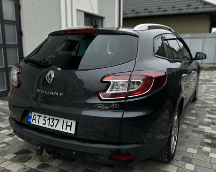 Серый Рено Меган, объемом двигателя 1.5 л и пробегом 215 тыс. км за 6800 $, фото 8 на Automoto.ua