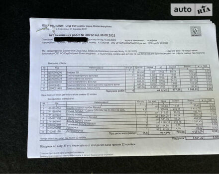 Сірий Рено Меган, об'ємом двигуна 1.46 л та пробігом 268 тис. км за 6700 $, фото 56 на Automoto.ua