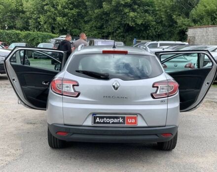 Серый Рено Меган, объемом двигателя 1.5 л и пробегом 273 тыс. км за 6590 $, фото 14 на Automoto.ua