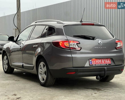 Серый Рено Меган, объемом двигателя 1.6 л и пробегом 182 тыс. км за 7800 $, фото 5 на Automoto.ua