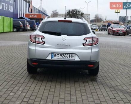 Серый Рено Меган, объемом двигателя 1.5 л и пробегом 249 тыс. км за 6750 $, фото 1 на Automoto.ua