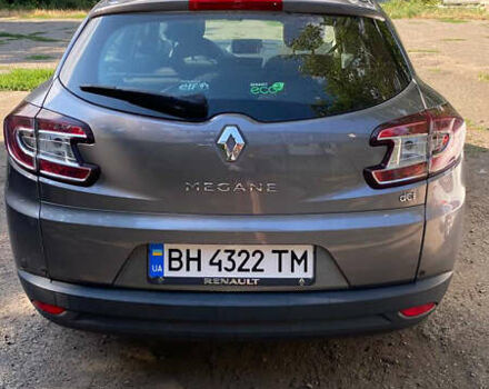 Серый Рено Меган, объемом двигателя 1.5 л и пробегом 151 тыс. км за 7800 $, фото 7 на Automoto.ua