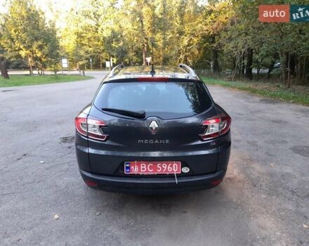 Серый Рено Меган, объемом двигателя 1.4 л и пробегом 254 тыс. км за 6800 $, фото 5 на Automoto.ua
