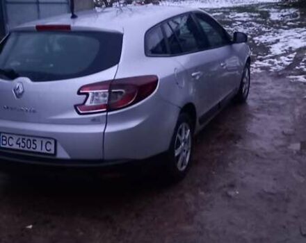 Серый Рено Меган, объемом двигателя 1.5 л и пробегом 216 тыс. км за 5500 $, фото 4 на Automoto.ua