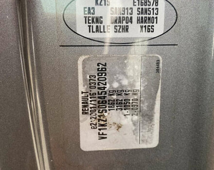 Серый Рено Меган, объемом двигателя 1.9 л и пробегом 285 тыс. км за 7300 $, фото 34 на Automoto.ua