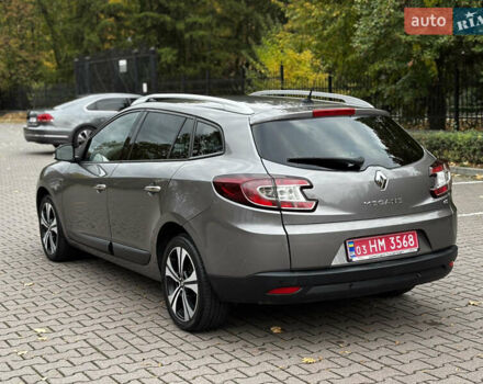 Серый Рено Меган, объемом двигателя 1.5 л и пробегом 146 тыс. км за 8890 $, фото 8 на Automoto.ua