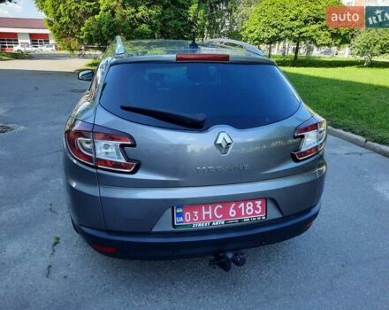 Серый Рено Меган, объемом двигателя 1.6 л и пробегом 194 тыс. км за 8100 $, фото 11 на Automoto.ua